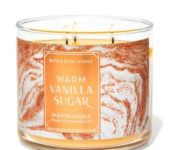 Warm Vanilla Scented Candle