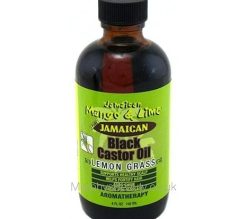 Jamaican Mango & Lime Lemon Grass Black Castor Oil 118ml