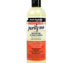 AUNTIE JACKIE'S Flaxseed Recipes Purify me frizz Fighting Moisturing Co wash cleanser 355ml