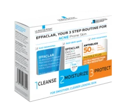La Roche- Posay Effaclar Acnes Routine Kit 3 in 1