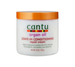 Cantu Shea Butter Argan Oil Leave in Conditioning repair cream condition 453g
