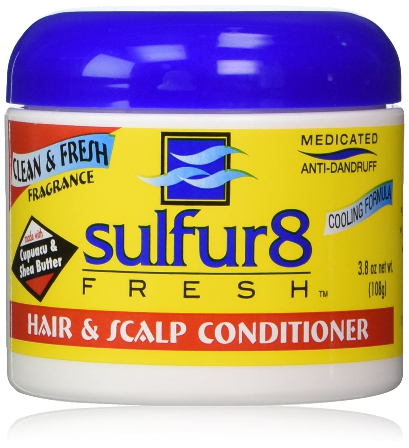 SULFUR 8 Medicated Original Formula anti dandruff hair & scalp Conditioner 205g