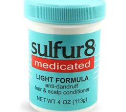 SULFUR 8 Medicated light formula anti dandruff hair & scalp conditioner 205g