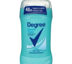 Degree Antiperspirant Deodorant, 48 H Sweat & Odor Protection, Shower Clean 1.6 oz