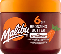 Malibu SPF6 Bronzing Butter with Carotene