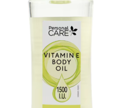 Personal Care Body Oil, Vitamin E, 4 fl oz/118 mL