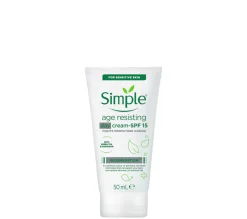 Simple age resisting day cream spf15 50ml