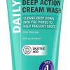 Clean and clear deep action cream wash 150ml